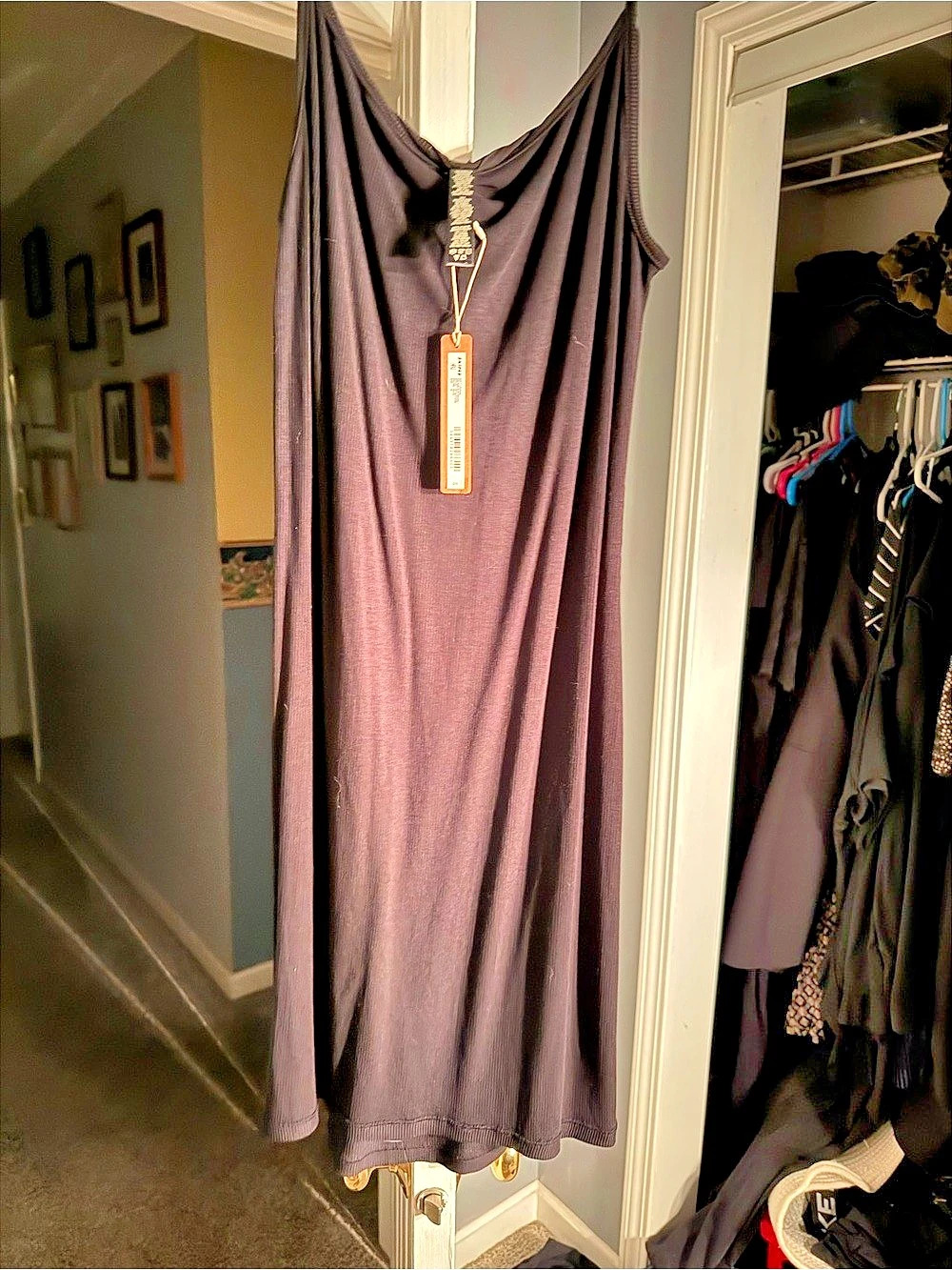 Kensie Maxi Dress in Purple Size Small NWT